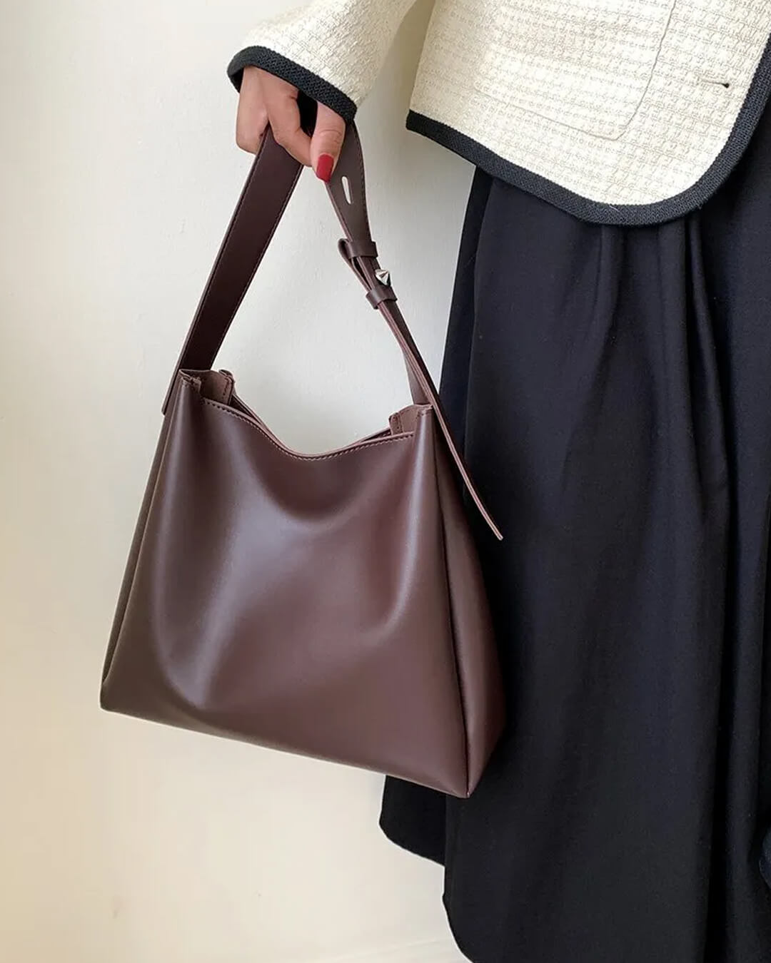 Cuero Vegano - Bolso Shopper Cynthia