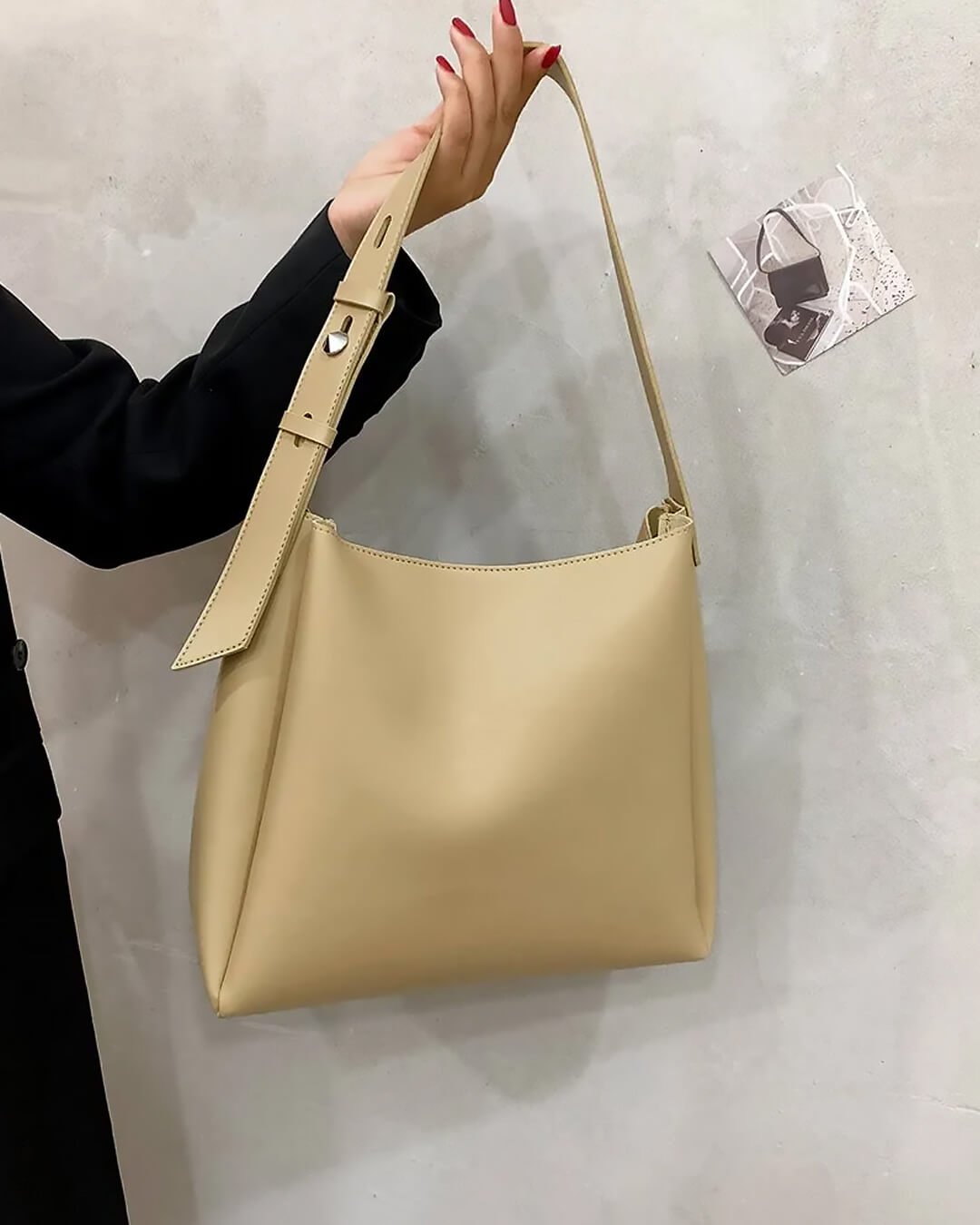 Cuero Vegano - Bolso Shopper Cynthia