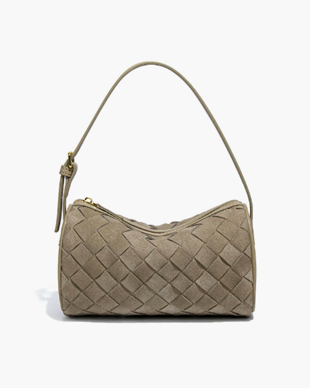 Bolso Eva de gamuza tejida