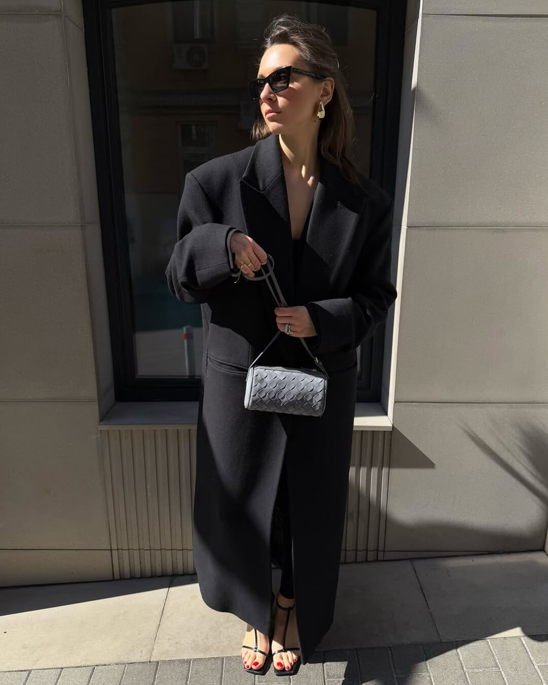 Bolso Eva de gamuza tejida