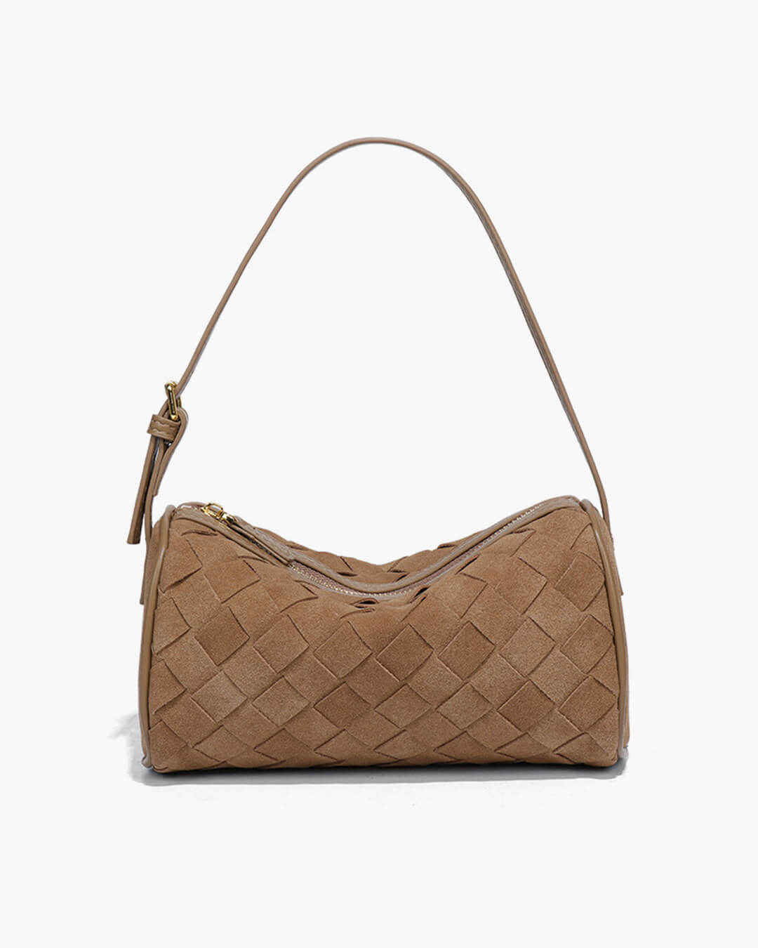 Bolso Eva de gamuza tejida