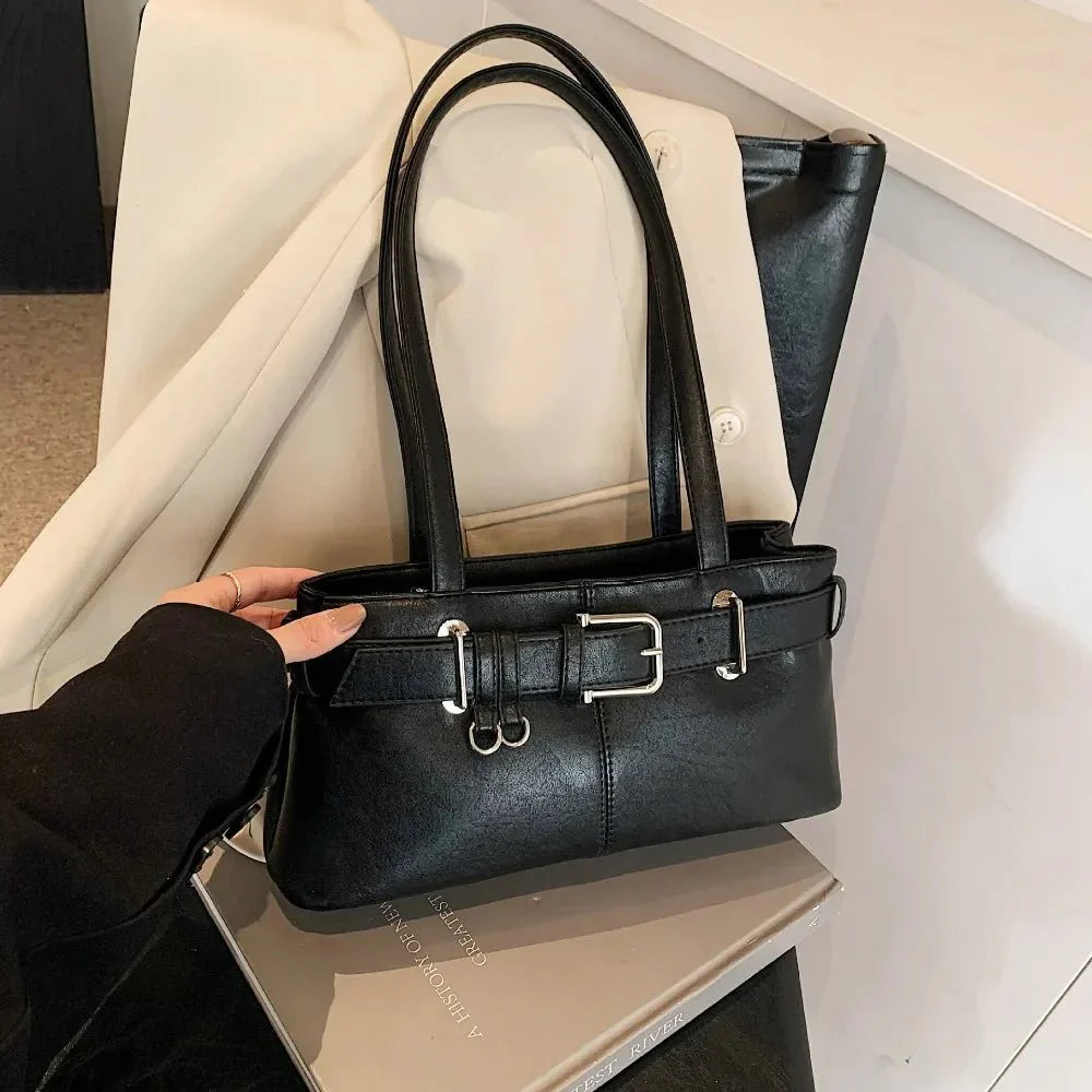 Bolso Tote Gemma con Textura Retro