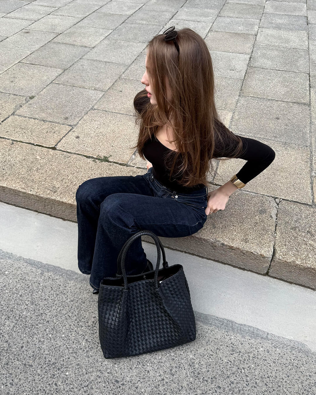 Gracie Woven Bag XL