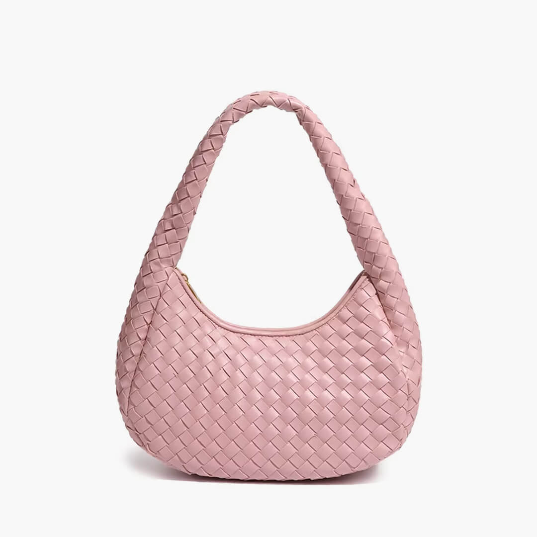 Jeanne Hobo-Schultertasche aus Webstoff