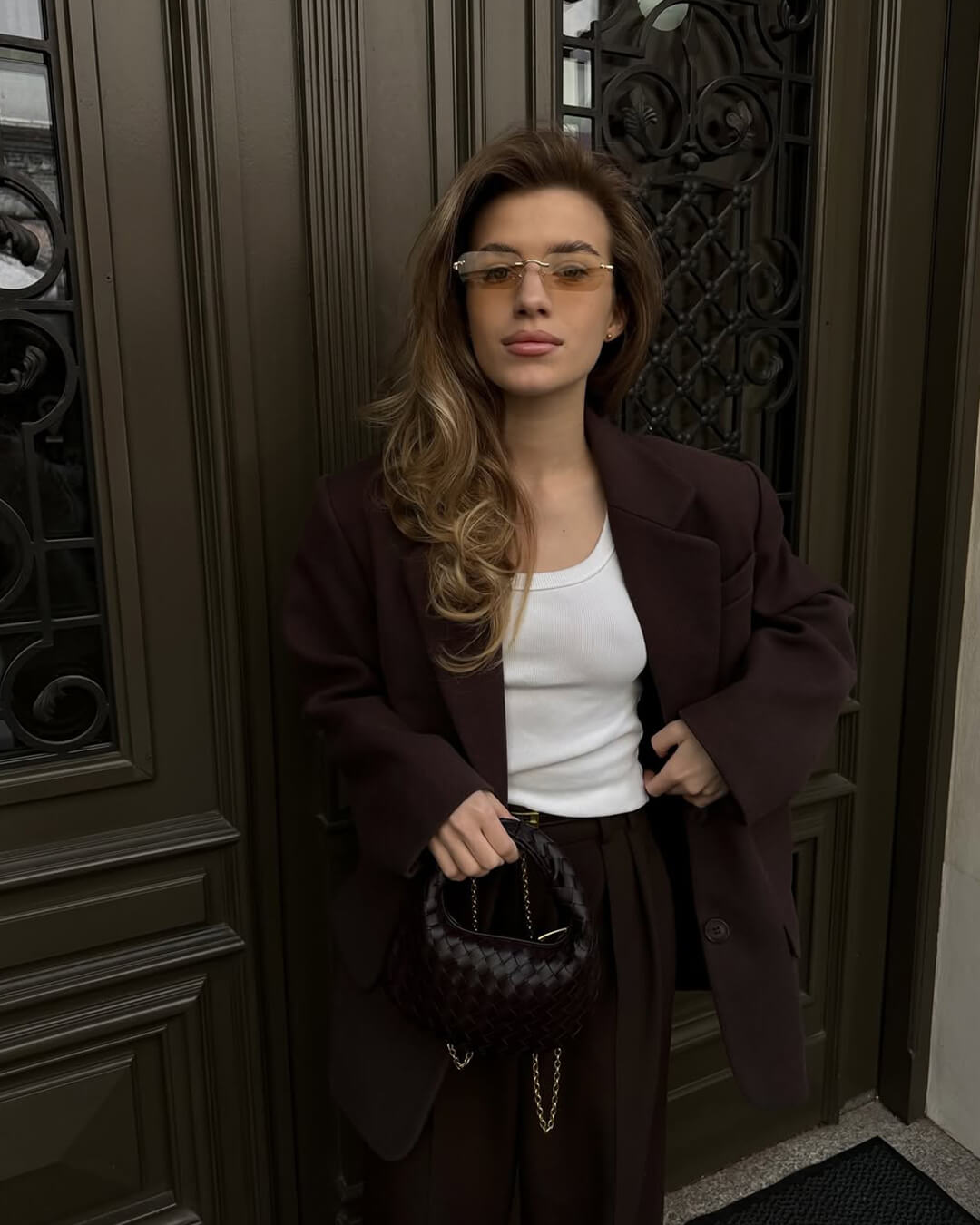 Jessy Hobo-Minitasche mit Flechtmuster