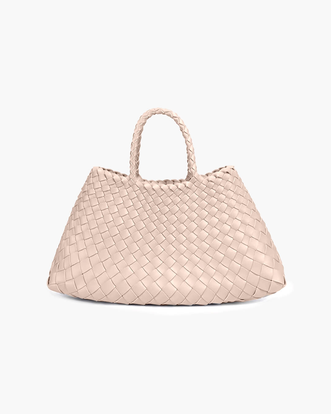 Bolso Mediano Madeleine de Tela Trenzada