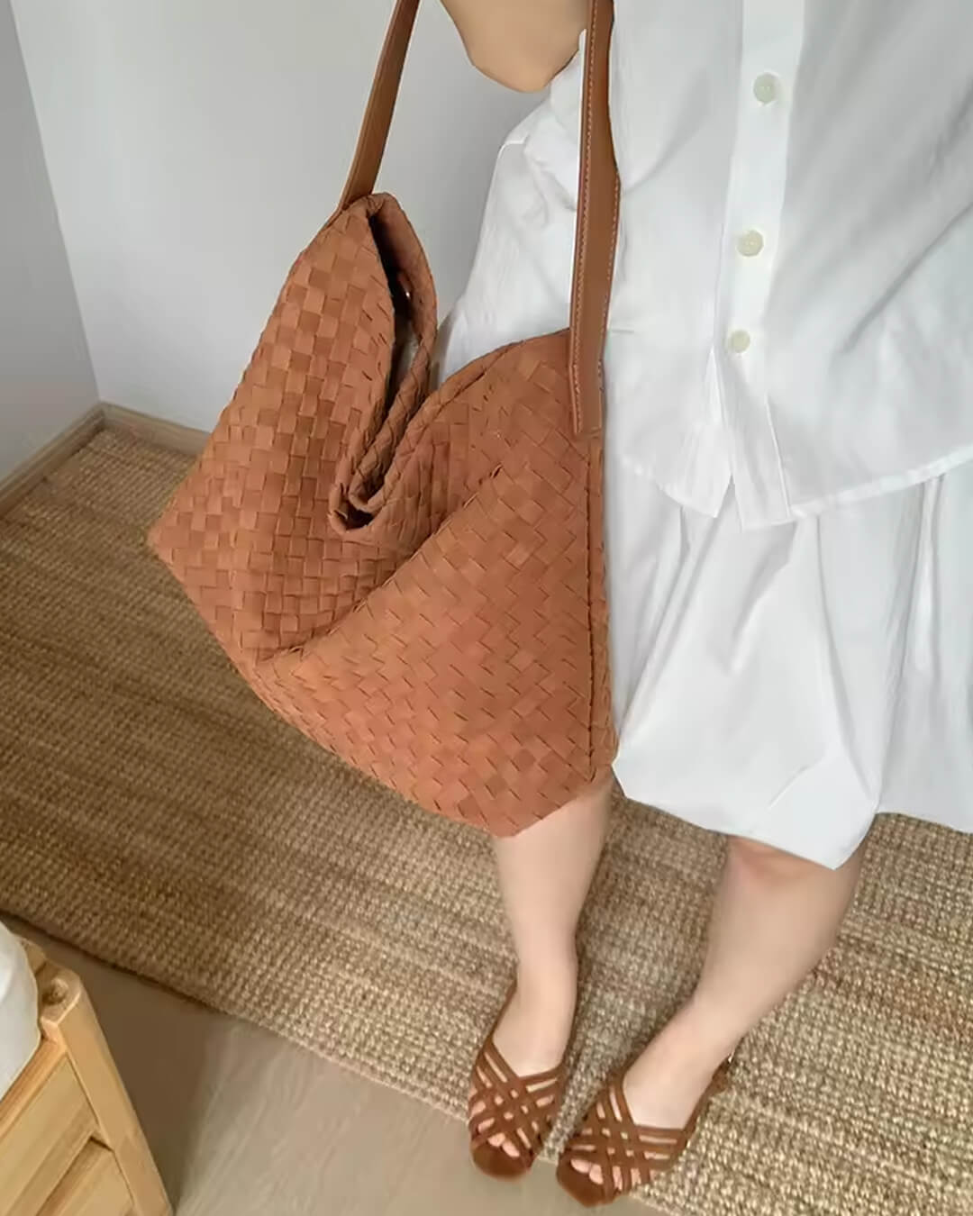 Marceline Wildledertasche