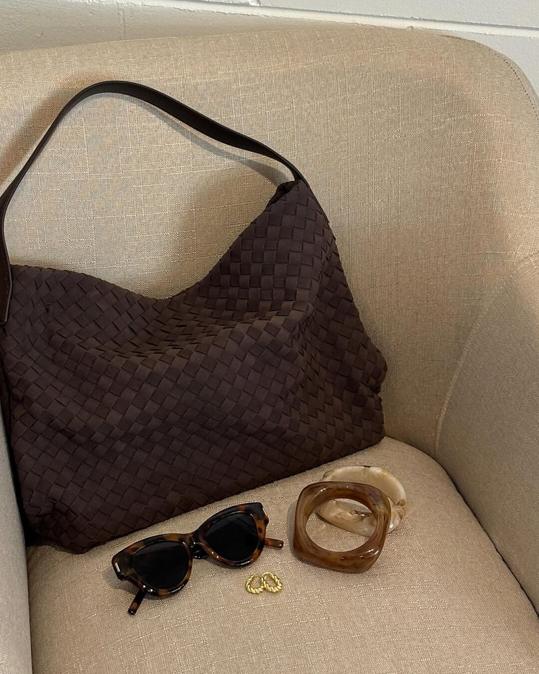 Marceline Wildledertasche