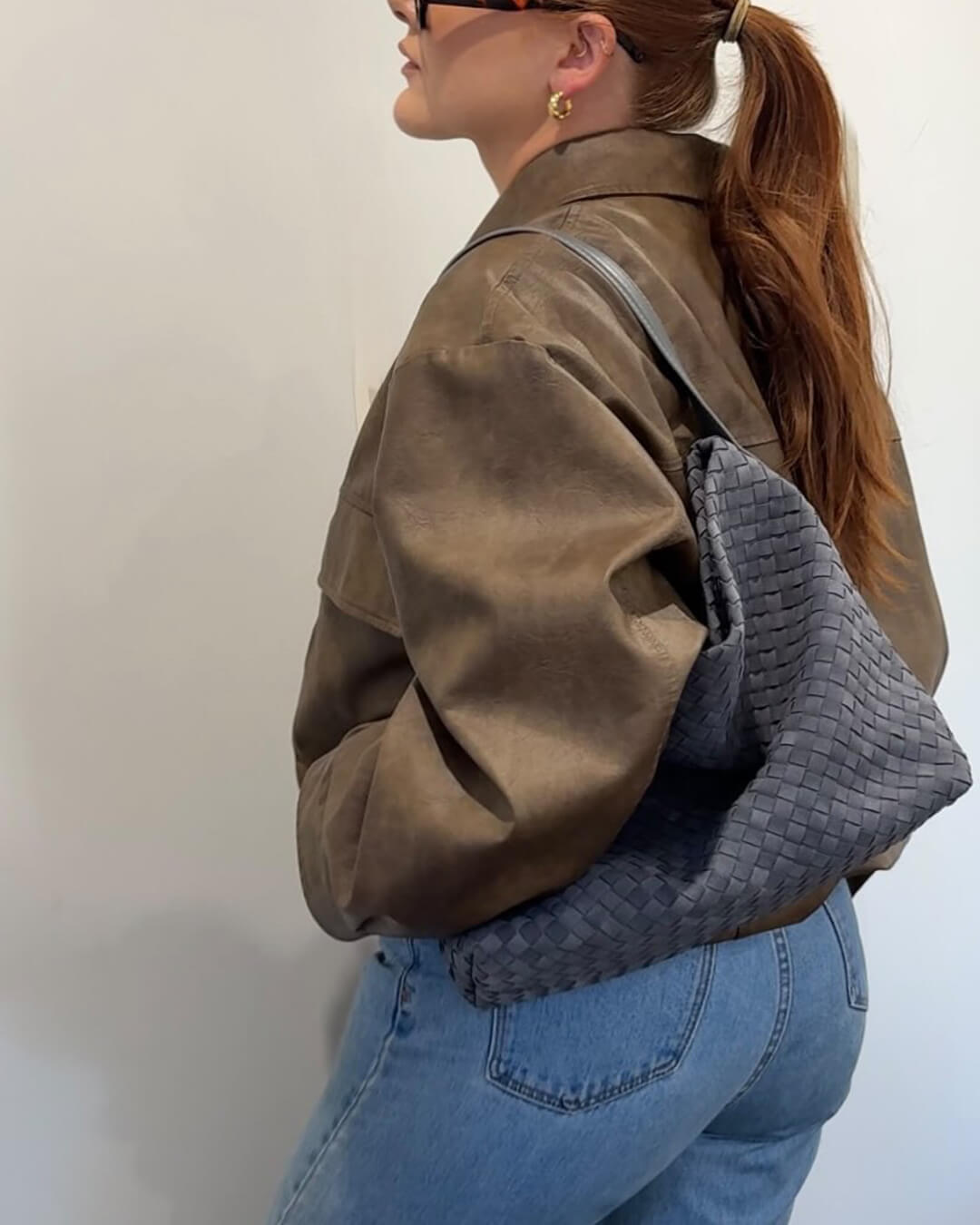 Marceline Wildledertasche