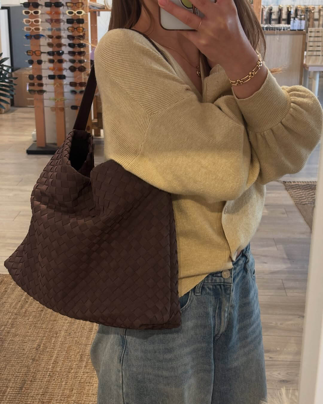 Marceline Wildledertasche