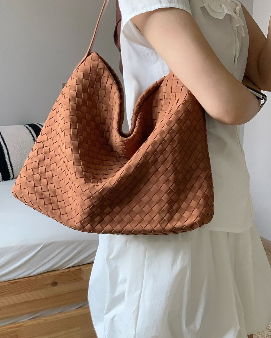 Marceline Wildledertasche